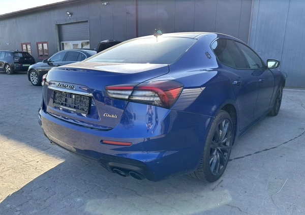Maserati Ghibli cena 98000 przebieg: 28150, rok produkcji 2021 z Chocz małe 46